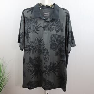 Under Armour Playoff Polo Tropical Floral Men’s XL